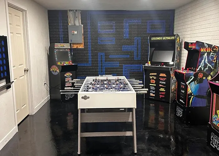 Ankenys Best Hot Tub Theatre Room Game Room