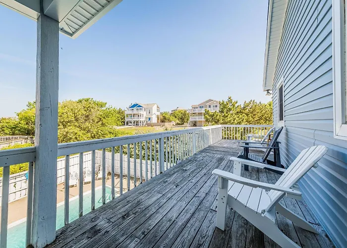The Sailfish - Duck, Carolina Dunes, 300 Yds To Beach, Sound View, Pool, Hot Tub, Pets Ok, Flex Stays