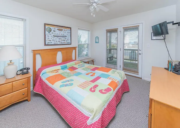 On The Beach - Kitty Hawk, Mp 1, Less Than 50 Yards To Beach, Ocean View, Pool, Hot Tub, Pets Ok
