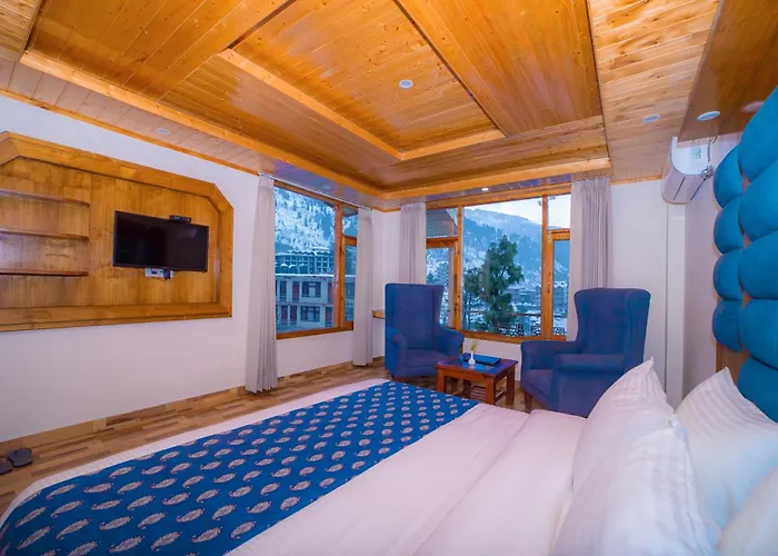 Snow City'S Montana Blues Resort Manali - Heated & Air-Cooled Stay