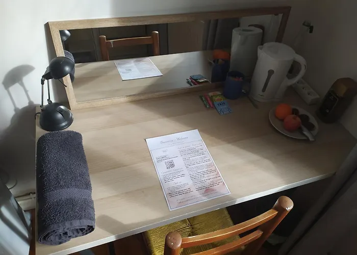 chambre individuelle très confortable avec verrou