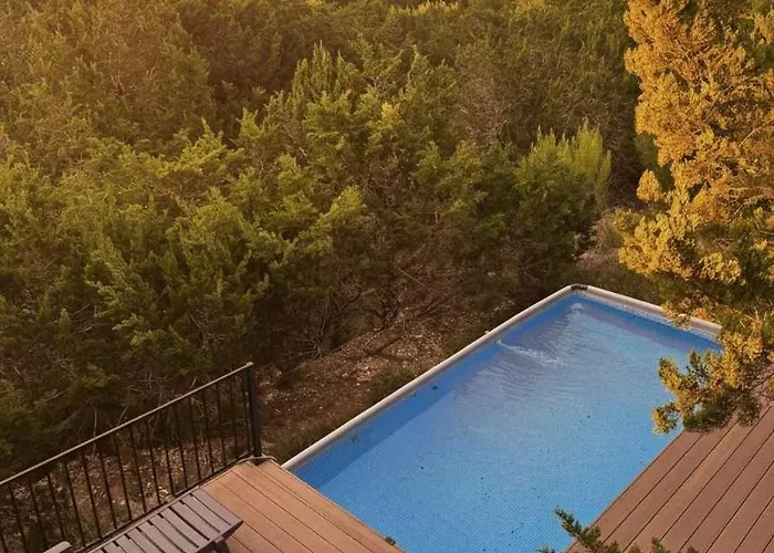The Outlook - Spa And Deck Views Of Hill Country