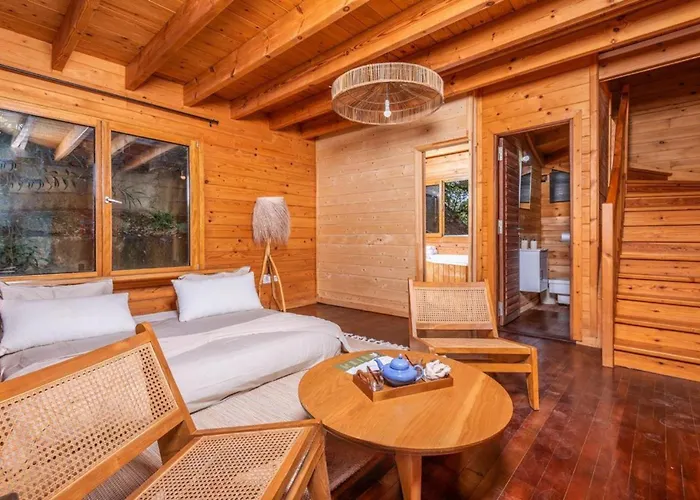 Chalets&SPA à l'eau thermale
