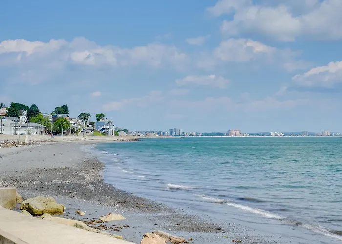 Steps To Short Beach: Ocean-View Apt W/ Deck!