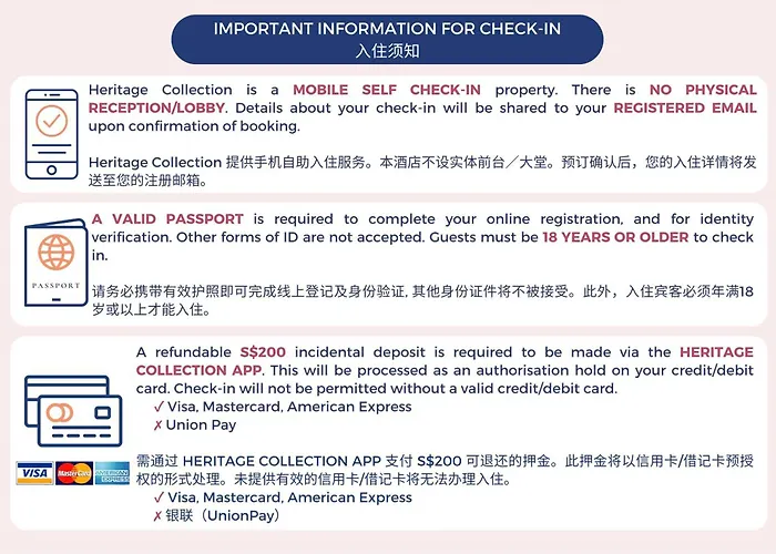 Heritage Collection On Chinatown - Mobile App Check-In