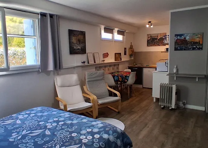 Appartement/studio dans petite résidence calme