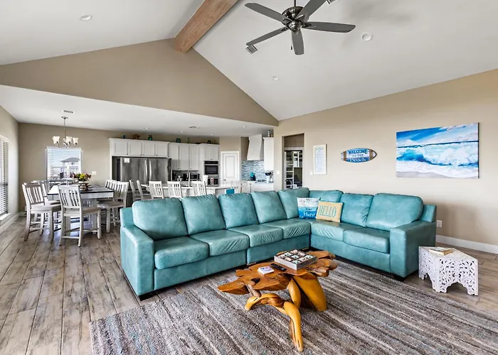 Fire And Ike - A Stunning 4 Bedroom, 3 Bathroom, Beachfront Retreat! Massive Lot Packed W Amenities