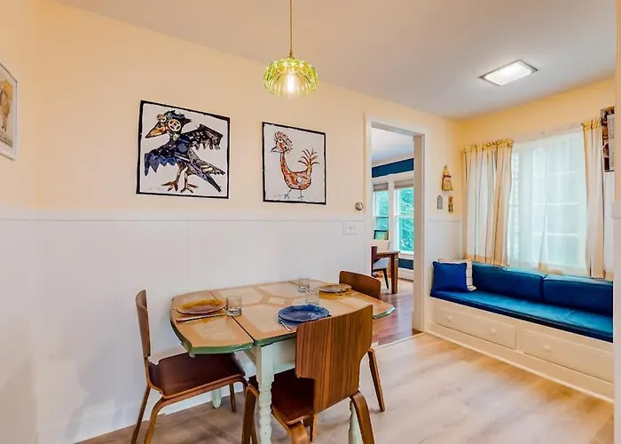 Dog-Friendly Historical Home With Recent Updates, Porch & Prime In-Town Location