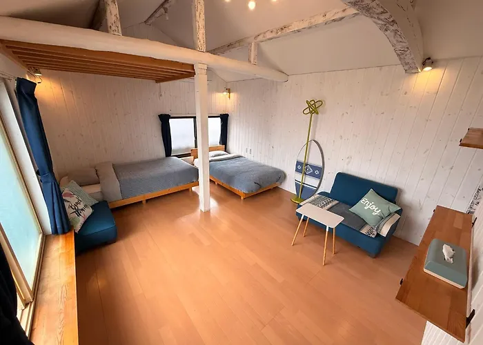 Sado Stay 01 海まで12秒 1客のみ オーシャンビュー Beach Side House ウッドデッキ