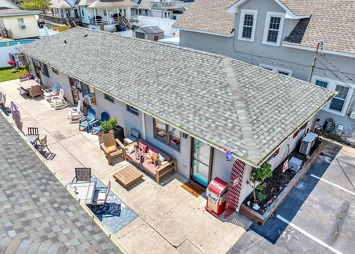Adventure Doggie'S Wildwoof Beach Bungalow - 3 Blocks To Beach