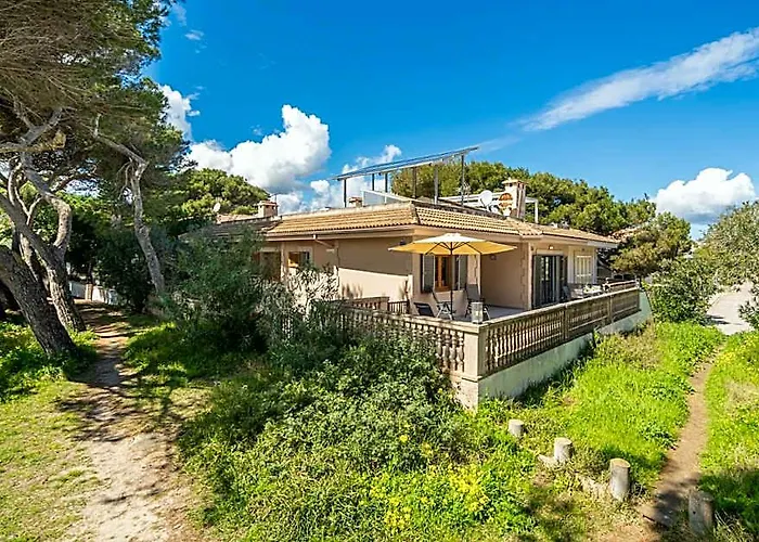 Villa Can Canta Natura Park House At Platja De Muro Beach