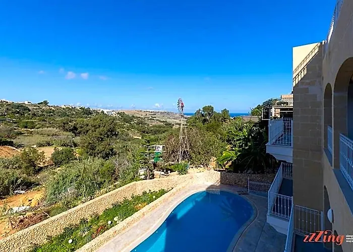 Gozo - Apartment With Stunning Views Shared Pool