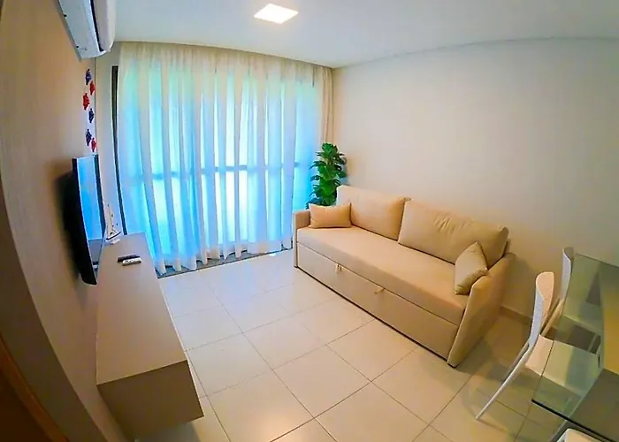Flats De Luxo Em Carneiros, A Beira Mar, Pe Na Areia | Carneiros Beach Resort