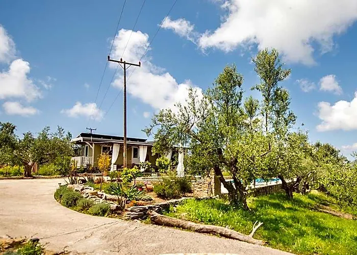 Hakuna Matata Holidays Agalia With Airco & Pool In Greek Olive Grove