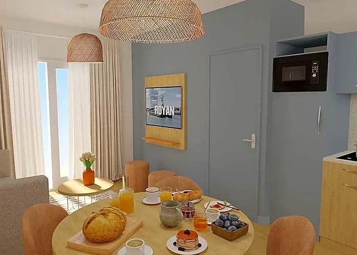 Apartment In Royan Near Sandy Beaches