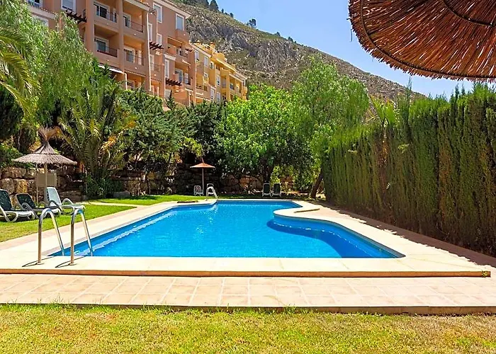 Nice Mediterranean Furnished Apartment In Altea