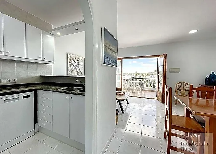Roca Fornells, Apartamento En Ses Salines Con Piscina Ss22