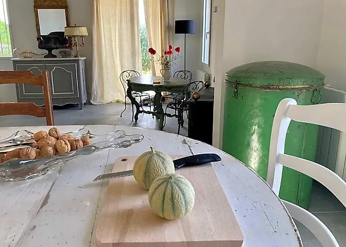 Maison Avec Grande Piscine Surplombant La Garrigue