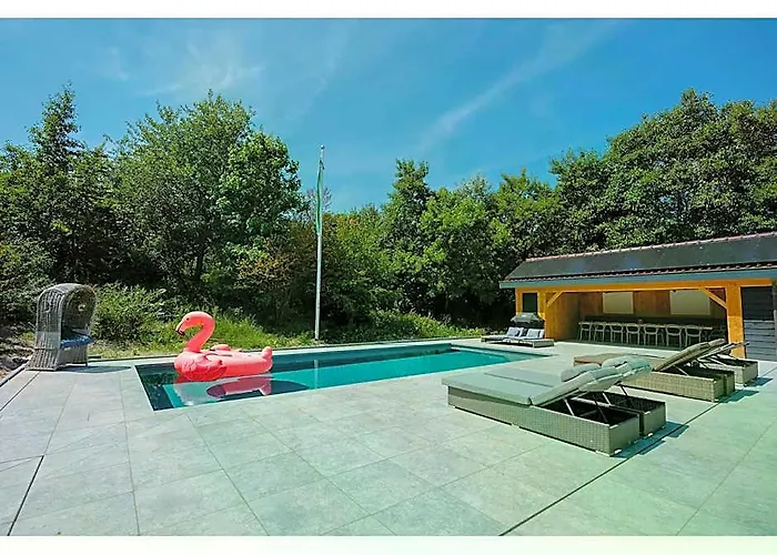 Luxurious 16-Person Villa With Swimming Pool Sauna Outdoor Kitchen With Bbq