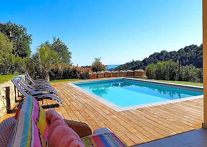 Villa Mathilda With Pool Close To Nice