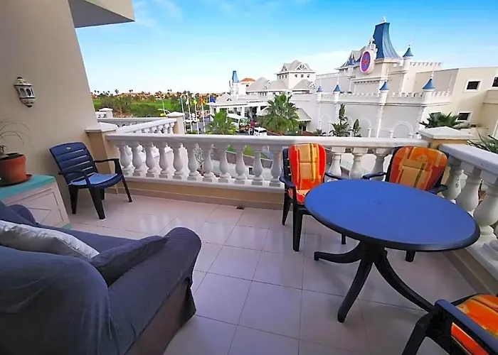 Golf Park Sunny Cozy Apartment Near Ocean With Double Terraces In Golf Del Sur