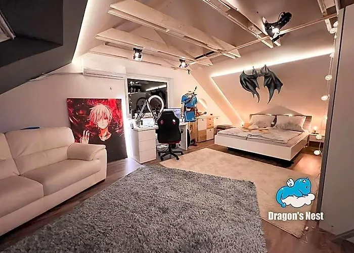 Dragon'S Nest: Cozy & Modern Attic Loft Nuremberg