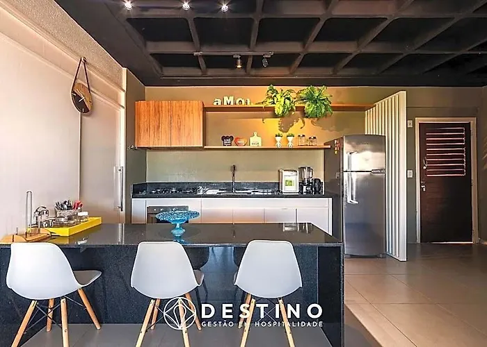 Cobertura Beira-Mar, Vista Para O Mar, Barra Bali! | Luxo | 3 Quartos | Destino Bsm 402