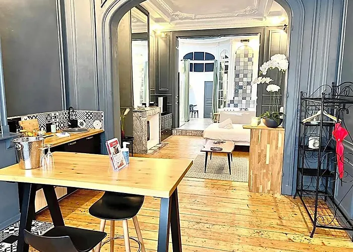 Appartement Gite Spa Le Dome Calais Centre