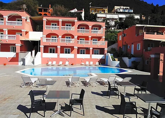 Paradiso Hotel Corfu Sea View Apartments With Pool In Ipsos