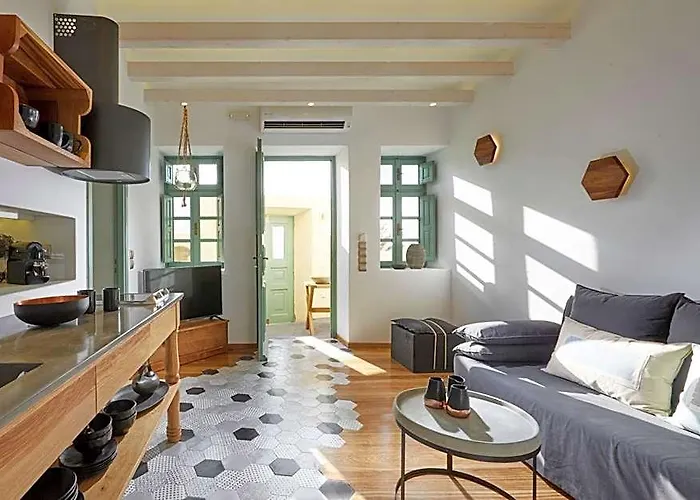 Yellow Orchid Cycladic House