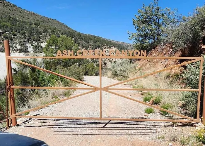 Ash Creek Canyon Mining Cabin Chrysotile Arizona