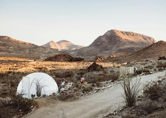 Unique Dome With Great Desert Views In Terlingua, Texas