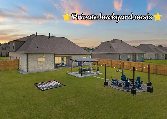 4Br Family Home Game Room Near Memphis
