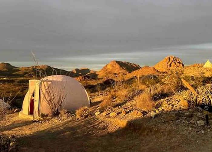 Unique Dome With Great Desert Views In Terlingua, Texas