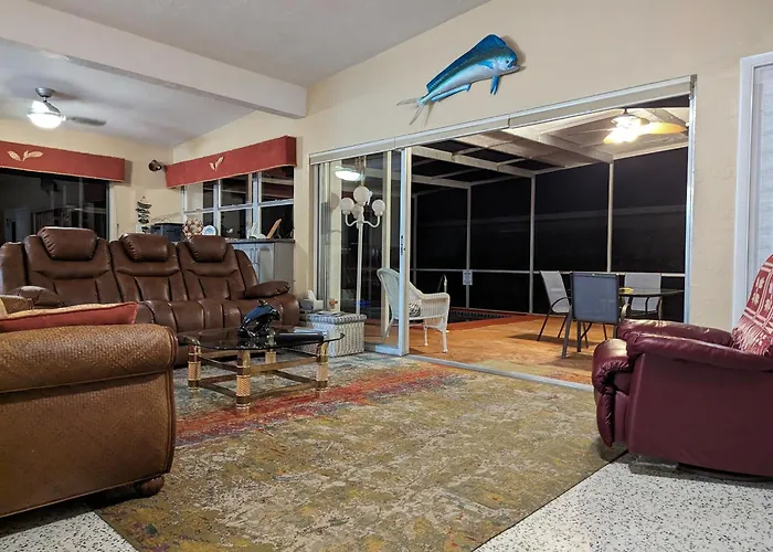Waterfront Pool Home With Gulf Access!