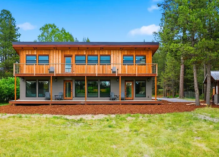 Big Sunsets On Little Deschutes-Modern Riverfront