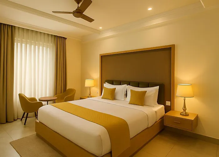 The Amber Signature Vrindavan # A Luxury Apartment With #Lift# Garden # Parking# Ac Rooms# & Elegant Interior # Located Inside- Omaxe Eternity Vrindavan