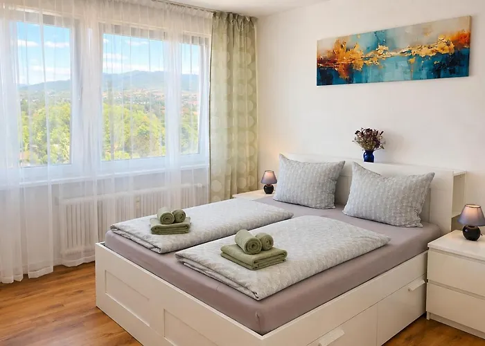 Gemütliches Ferien Apartment mit Dachterasse am Gifizsee