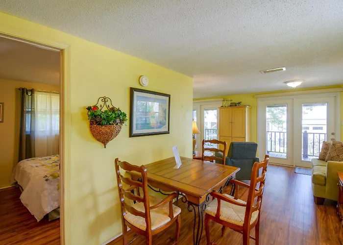 Walk To Beach! Water-View Fairhope Retreat