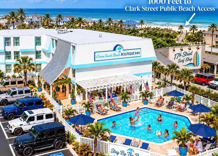 New 2026-Ocean Sands Beach Boutique Inn-24Hr Sauna And Salt-Mineral Pool-Free Beach Bikes And Famous Beach-Fresh Baked Cookies-Popcorn-In Room Bathrobes-Sunscreen-65 Inch Tvsnetflix-Bedside Candy-Free Laundry- 4 Grand Black Beds-Call & Save-1-252-Aha