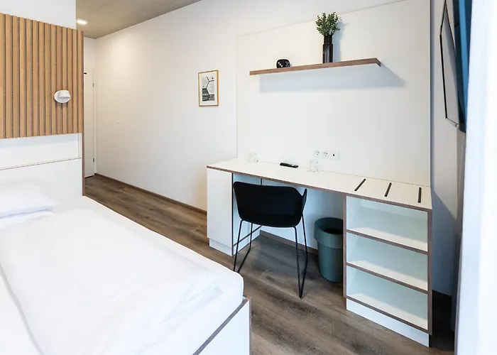 Motel Schlafraum contactless check-in