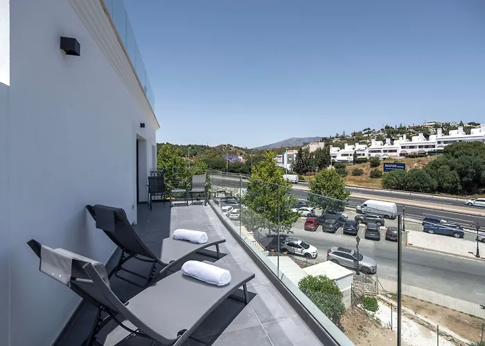 The Orange House Boutique Hotel And Upstairs Rooftop Bar Center Of La Cala De Mijas 100M From The Beach