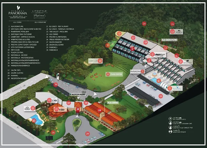 Pinares Panorama Suites, Spa&Convention Center Villa Carlos Paz