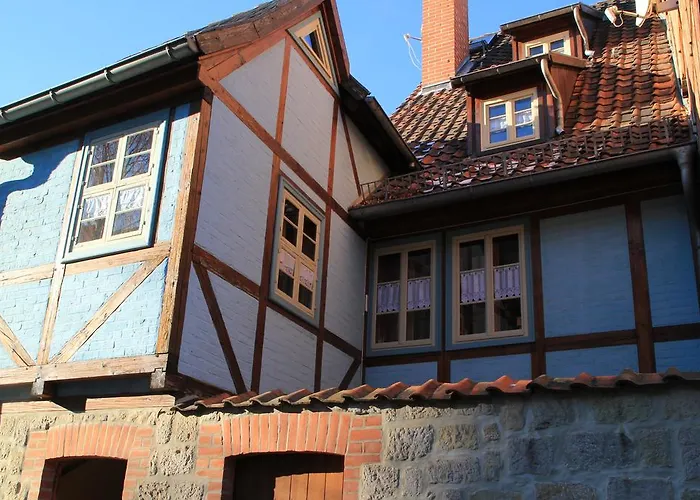 Blaues Häuschen