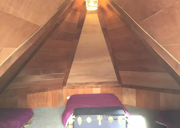 Bell Tent Glamping At Royal Victoria Country Park